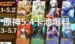 原神最新爆料 卡池,神秘角色与元素交织的奇幻冒险